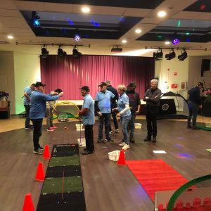 13 januari 2024 Indoor Golf bij Cello in de Binckhorst te Rosmalen.