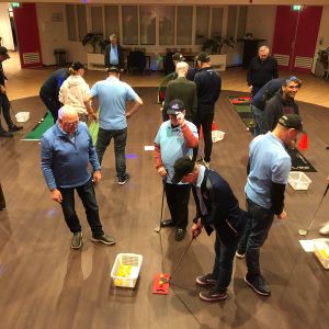 13 januari 2024 Indoor Golf bij Cello in de Binckhorst te Rosmalen.