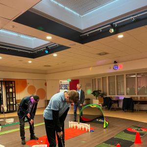 13 januari 2024 Indoor Golf bij Cello in de Binckhorst te Rosmalen.